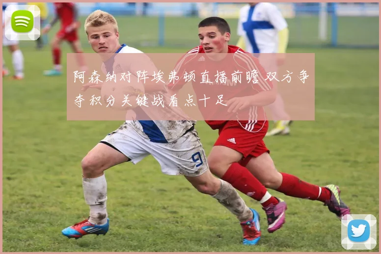 阿森纳对阵埃弗顿直播前瞻 双方争夺积分关键战看点十足